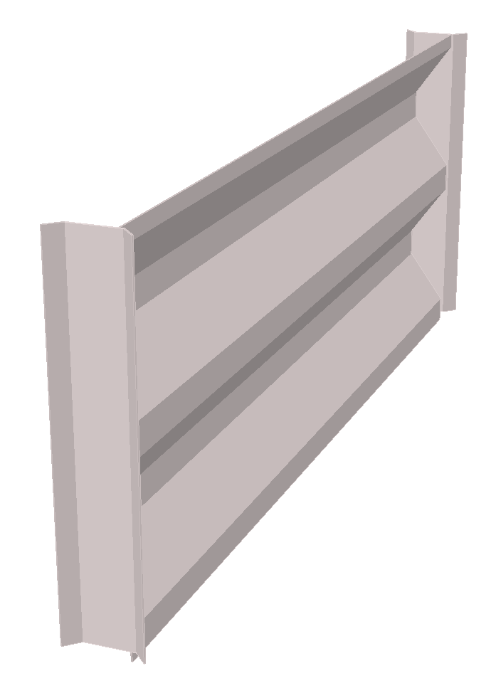 profiled wall 3D square silo